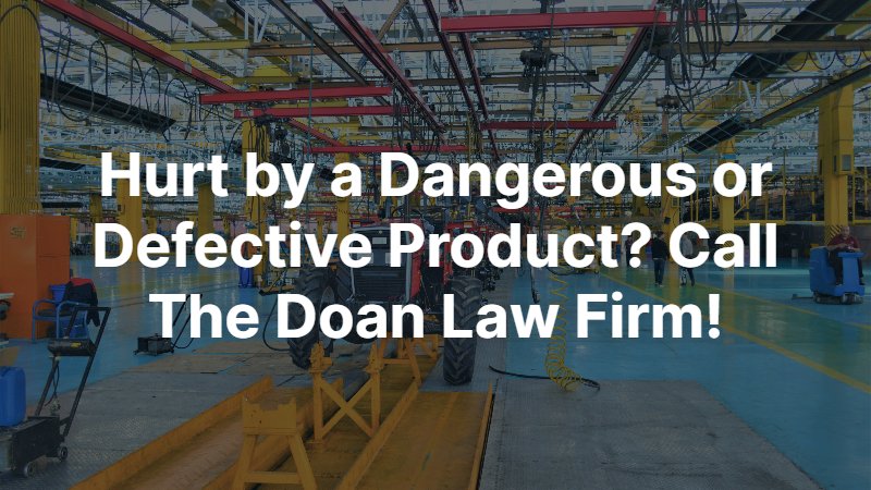 Houston Defective Product Attorney