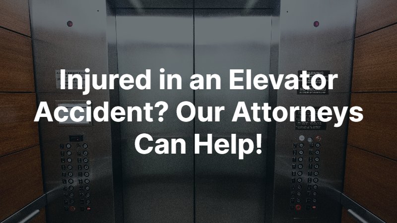 Houston Elevator Accident Attorney