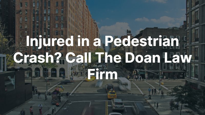 Houston Pedestrian Accident Attorney