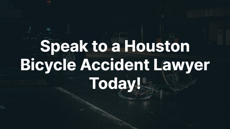 Houston Bicycle Accident Lawyer