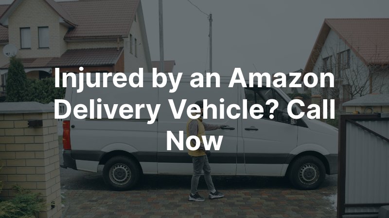 Amazon Delivery Accident